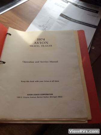 1974 Avion Trailer Travelcader 28 (A)